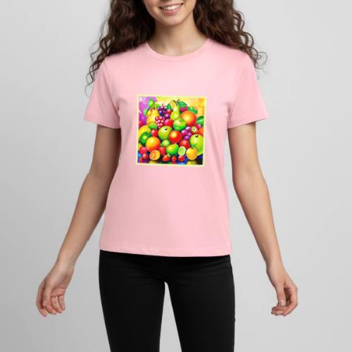Vibrant Fruit Medley Art - Kids' Premium T-Shirt