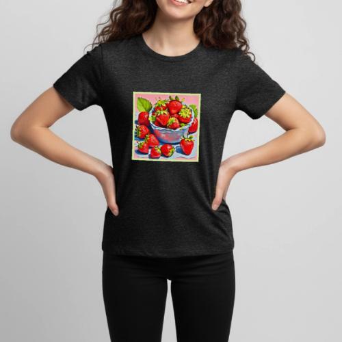 Fresh Strawberry Bowl - Kids' Premium T-Shirt