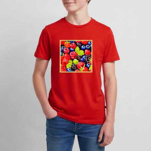 Colorful Berry Medley Design - Kids' Premium T-Shirt