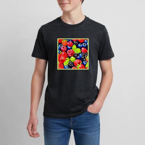 Colorful Berry Medley Design - Kids' Premium T-Shirt