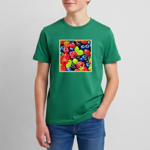 Colorful Berry Medley Design - Kids' Premium T-Shirt