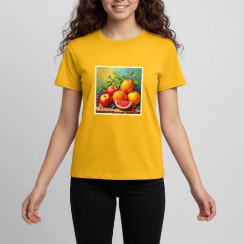 Fresh Fruits in a Perfect Mix Design - Kids' Premium T-Shirt