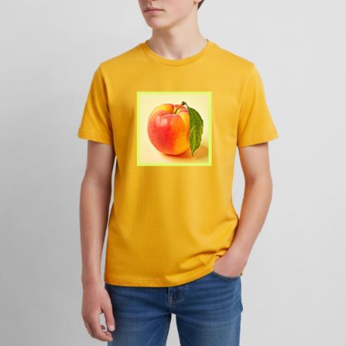 Feel the Fresh Peach Summer Vibe Design - Kids' Premium T-Shirt