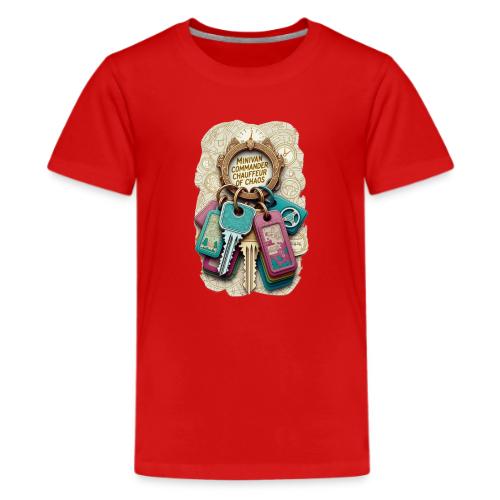 Minivan Commander T Shirt, Chauffeur of Chaos Mug - Kids' Premium T-Shirt