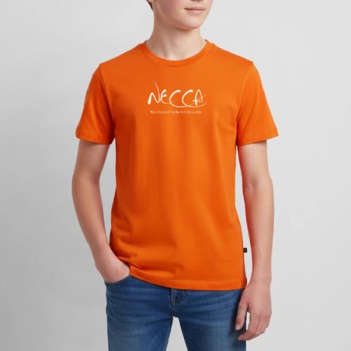 White NECCA Logo - Kids' Premium T-Shirt