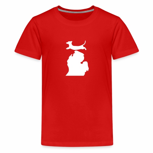 Dachshund Bark Michigan - Kids' Premium T-Shirt