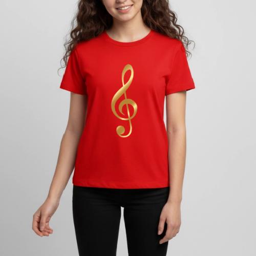 G CLEF - GOLD DESIGN - Kids' Premium T-Shirt