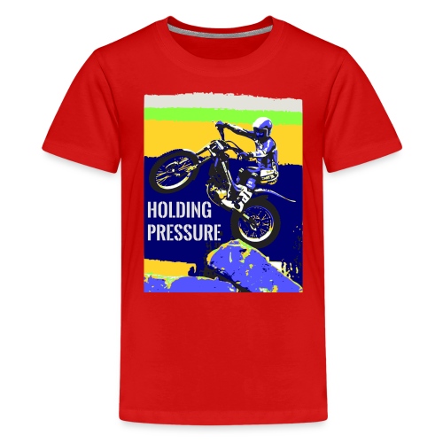 Holding Pressure Trials Bike - Kids' Premium T-Shirt