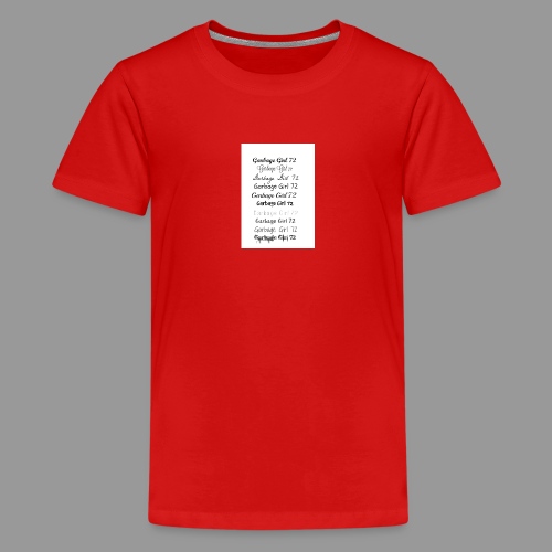 Garbage Girl Original Design - Kids' Premium T-Shirt