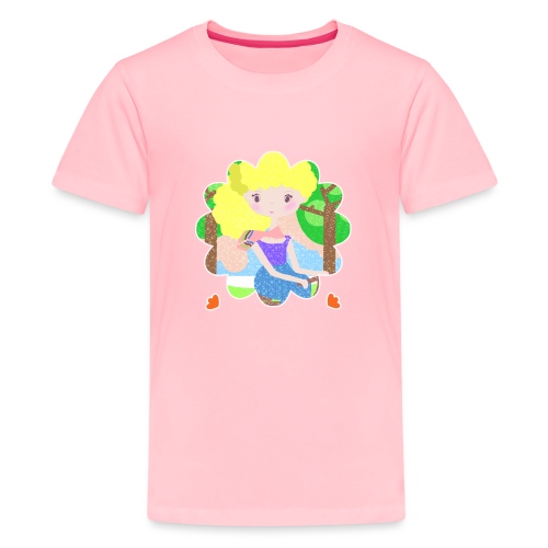Outgoing Girl - Kids' Premium T-Shirt