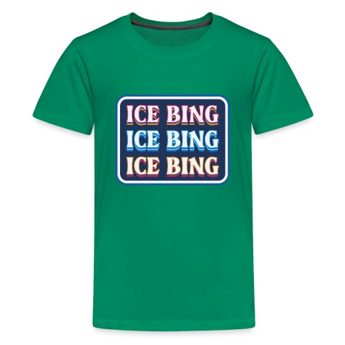 ICE BING 3 rows - Kids' Premium T-Shirt