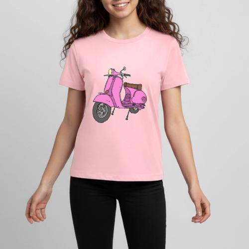 Pink motor scooter - Kids' Premium T-Shirt