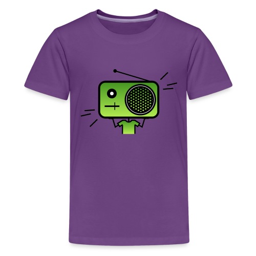 MusiqHead Green Ver 2 - Kids' Premium T-Shirt
