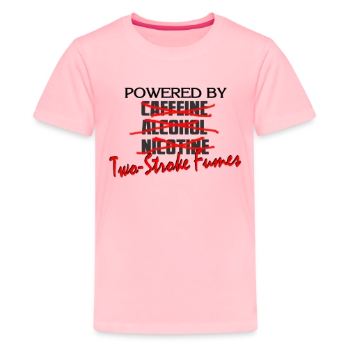 Powered By Two Stroke Fumes - Kids' Premium T-Shirt