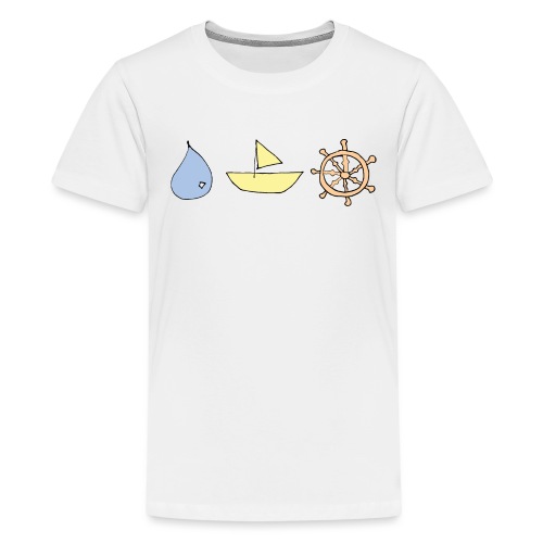 Drop, ship, dharma - Kids' Premium T-Shirt