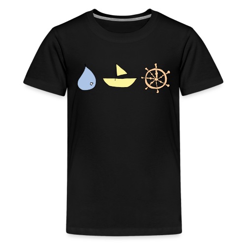 Drop, ship, dharma - Kids' Premium T-Shirt