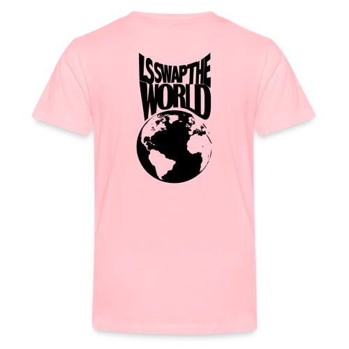 LS Swap the World (Front & Back) - Kids' Premium T-Shirt