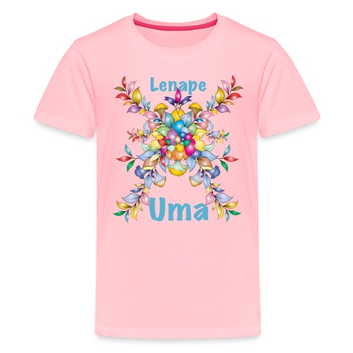 Native American Indian Indigenous Lenape Uma - Kids' Premium T-Shirt