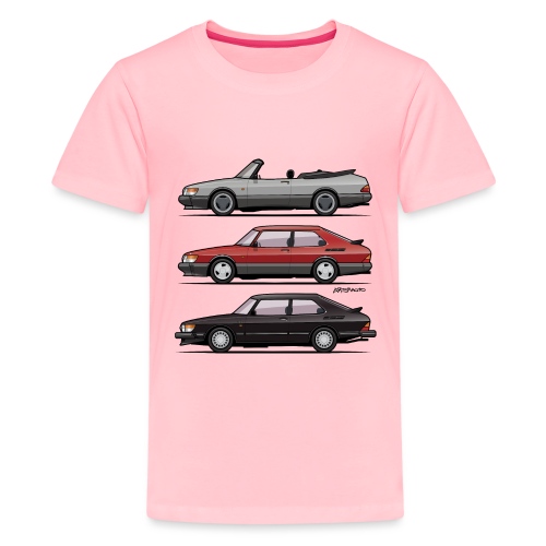 Saab 900 Turbo Trio - Kids' Premium T-Shirt