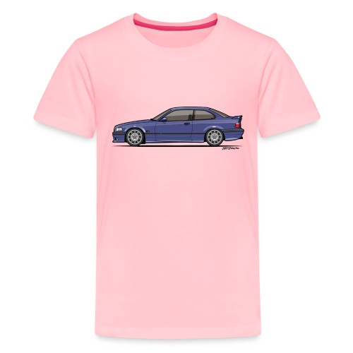 M-Drei Coupe Technoviolet - Kids' Premium T-Shirt