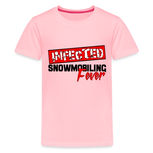 Infected Snowmobiling Fever - Kids' Premium T-Shirt