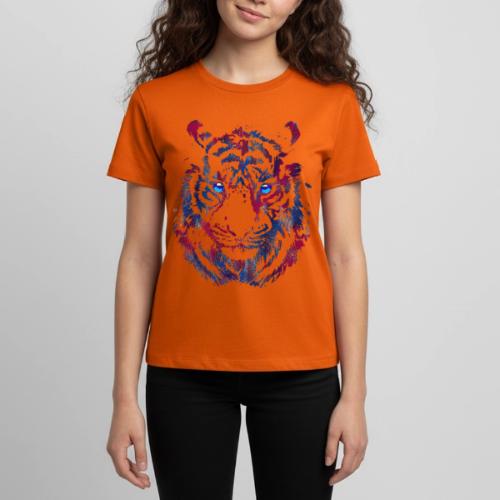 Tiger Head - Roaring Tiger - Tiger Face - Kids' Premium T-Shirt