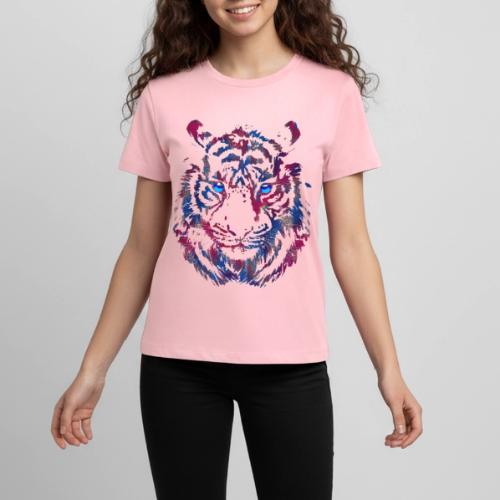 Tiger Head - Roaring Tiger - Tiger Face - Kids' Premium T-Shirt