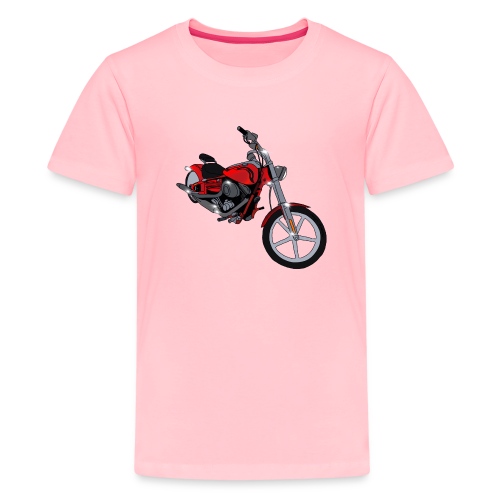 Motorcycle red - Kids' Premium T-Shirt