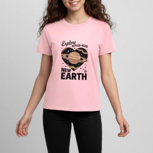 Explore Kepler-452b – New Earth Adventure - Kids' Premium T-Shirt