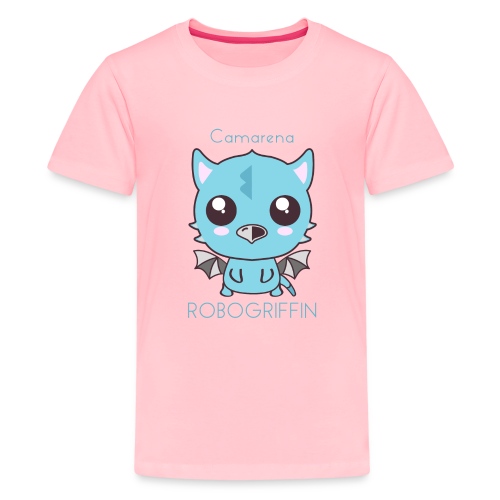Kawaii Robogriffin - Teal - Kids' Premium T-Shirt