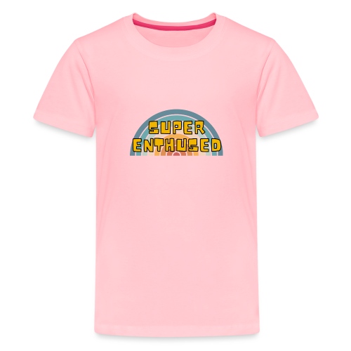 Super Enthused Retro Rainbow - Kids' Premium T-Shirt
