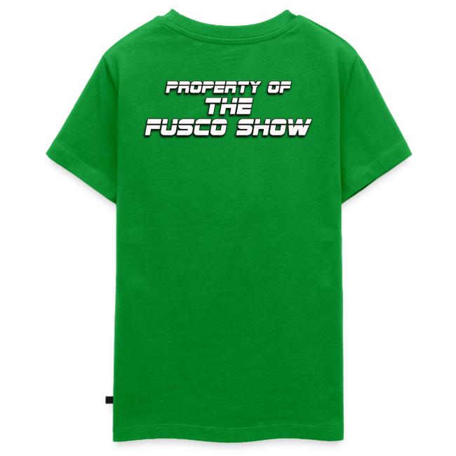 Producer Jay on Dartboard with Fusco Show back