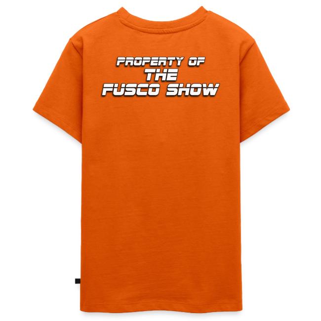 Producer Jay on Dartboard with Fusco Show back