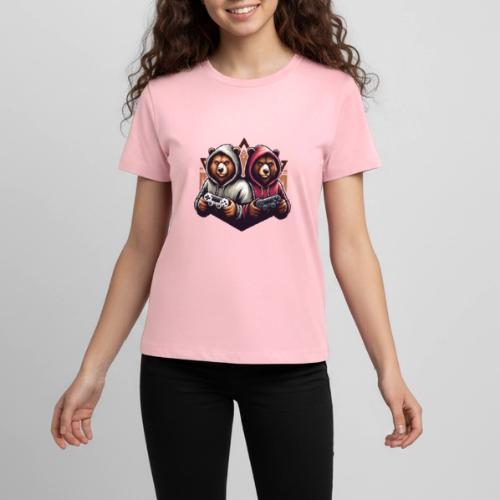 2 grizzlies gamer bears - Kids' Premium T-Shirt
