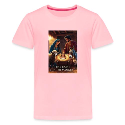 Nativity Manger T-Shirt - Kids' Premium T-Shirt