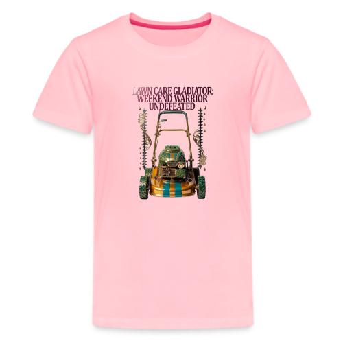 Lawn Care Gladiator T Shirt - Kids' Premium T-Shirt