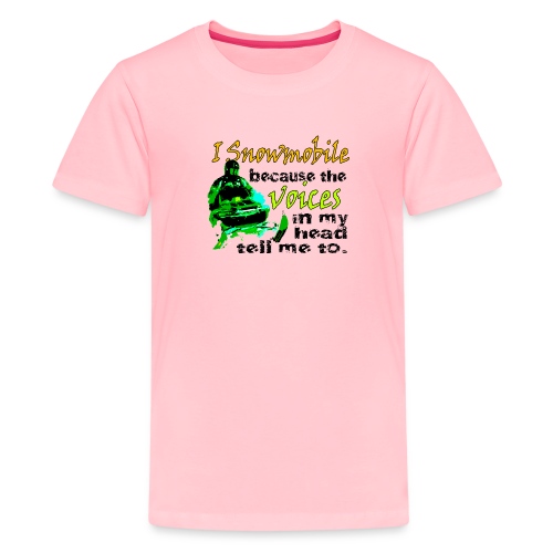 Snowmobile Voices - Kids' Premium T-Shirt