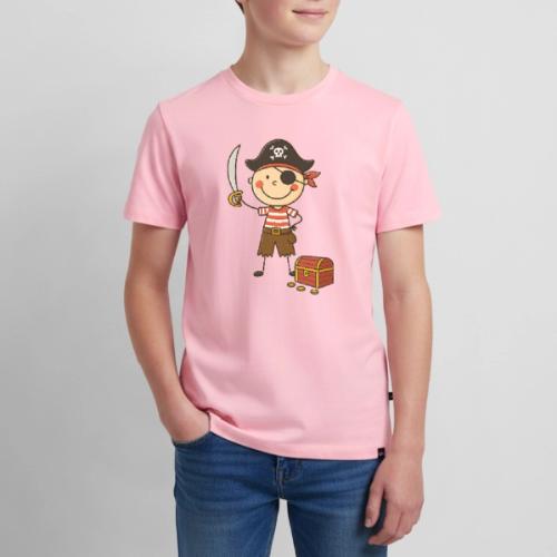 Cartoon Pirate Boy Kids Treasure T-Shirt - Kids' Premium T-Shirt