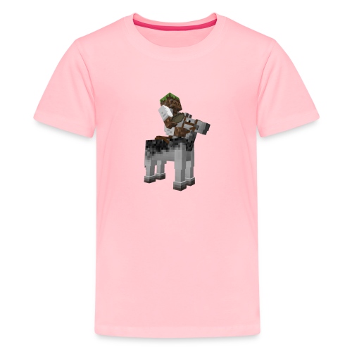 Kon on horse - Kids' Premium T-Shirt