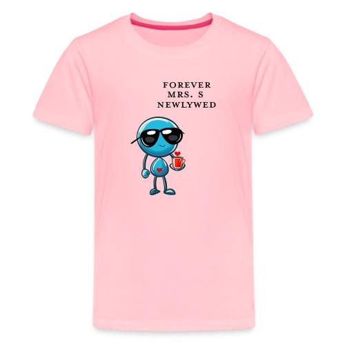 Mrs S Forever Newlywed - Kids' Premium T-Shirt