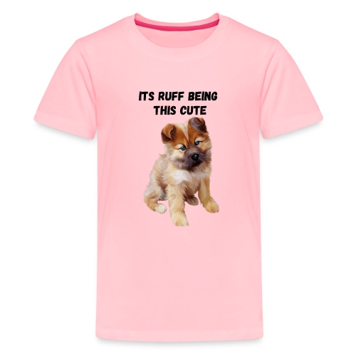 Cute Akita puppy - Kids' Premium T-Shirt