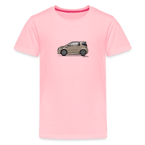 AM Cygnet Blonde Metallic Micro Car - Kids' Premium T-Shirt