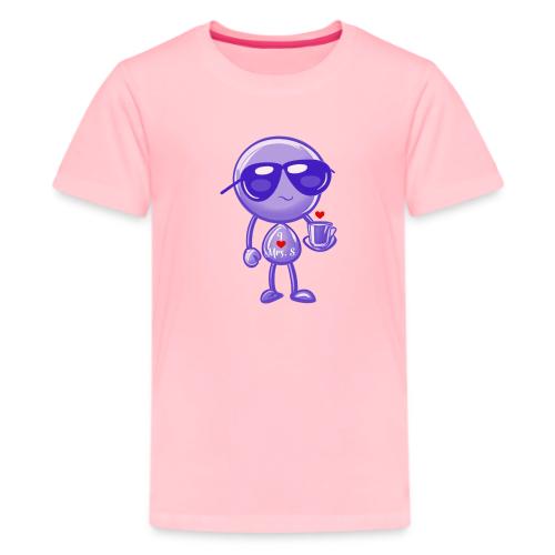 Smoon_I love Mrs S Purple - Kids' Premium T-Shirt