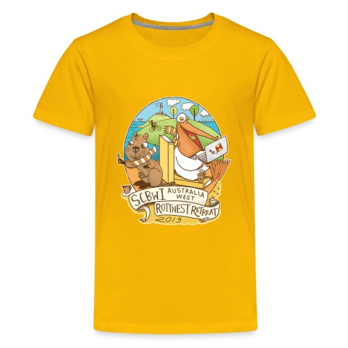 SCBWI Australia West 2019 Rottnest Retreat - Kids' Premium T-Shirt