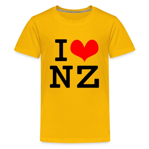 I Love NZ - Kids' Premium T-Shirt