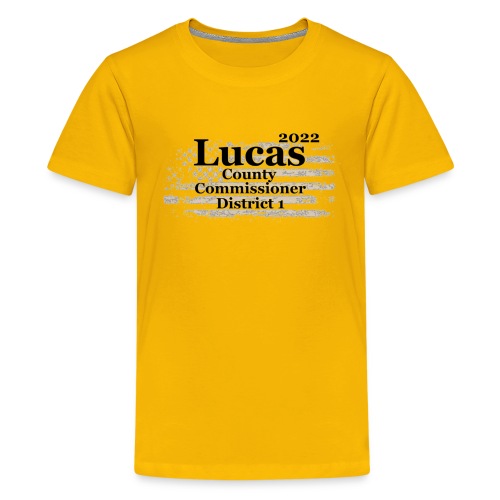 Lucas for Williamson County Commission- District 1 - Kids' Premium T-Shirt
