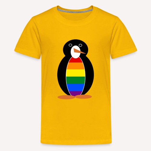 Gay Pride Penguin - Kids' Premium T-Shirt