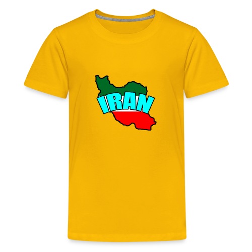 Iran Map - Kids' Premium T-Shirt