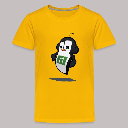 Manjaro Mascot confident right - Kids' Premium T-Shirt