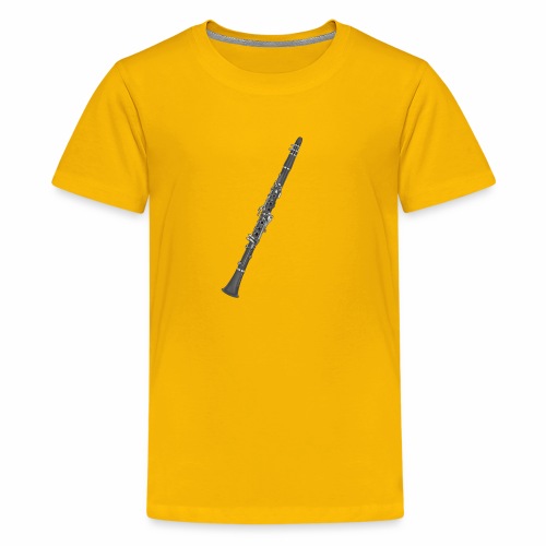 Clarinet Boehm Design - Kids' Premium T-Shirt